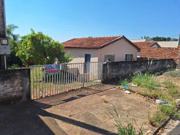 Vende-se imovel residencial Perciliano Gomes de Souza em Lucélia – SP